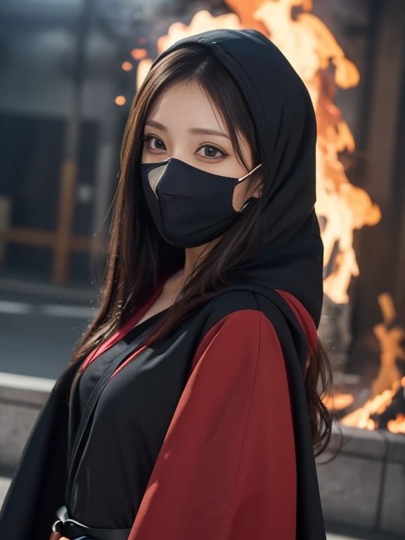 影の美女: くノ一の魅力的な瞬間 - サンプル画像 7
