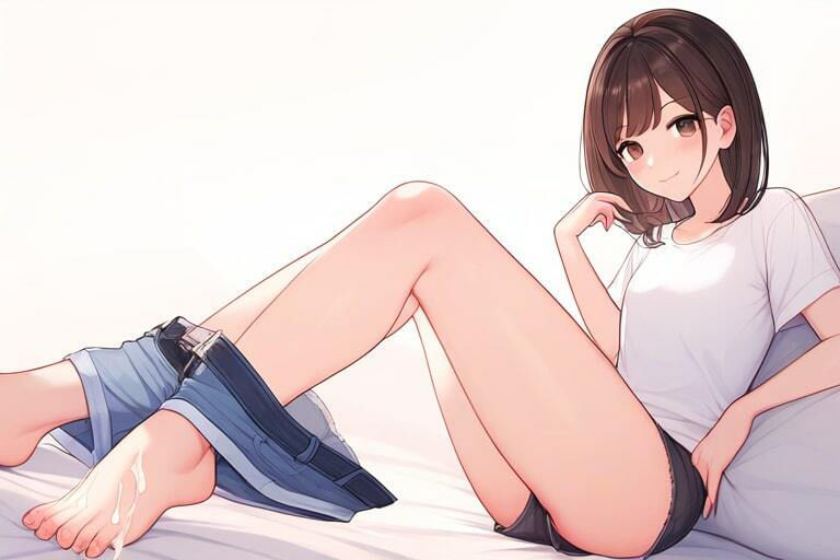 小悪魔チックな妹による足コキ〜ぶっかけちゃってゴメン…〜 - サンプル画像 1