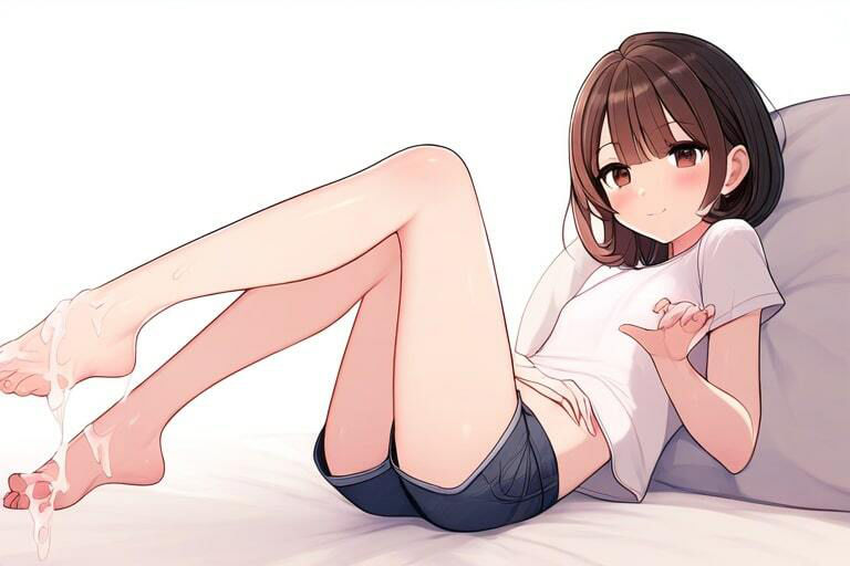 小悪魔チックな妹による足コキ〜ぶっかけちゃってゴメン…〜 - サンプル画像 4