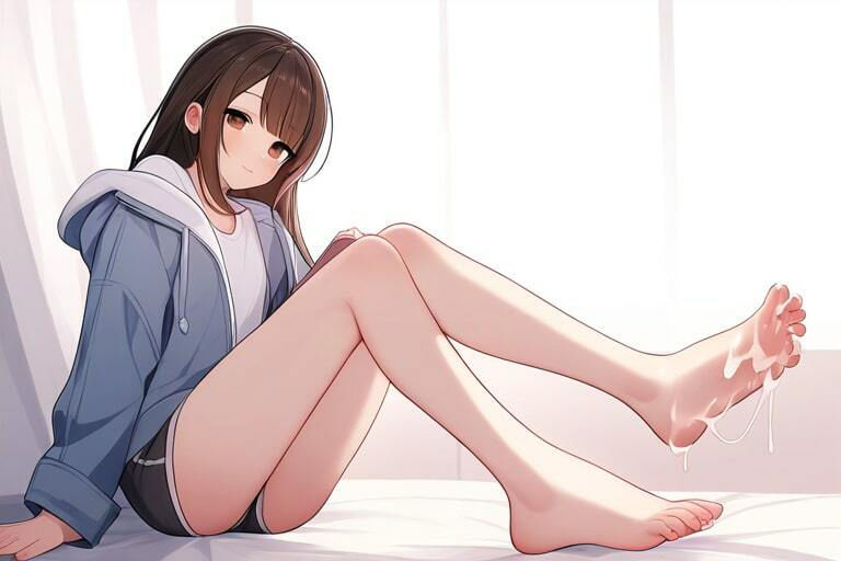 小悪魔チックな妹による足コキ〜ぶっかけちゃってゴメン…〜 - サンプル画像 6