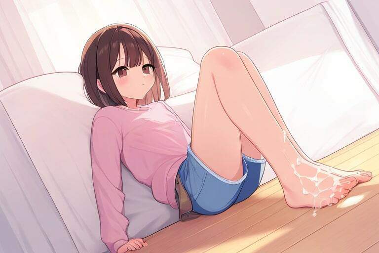 小悪魔チックな妹による足コキ〜ぶっかけちゃってゴメン…〜 - サンプル画像 9