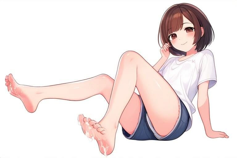 発育のいい同級生とえっち〜しっかり足コキしてもらうからな！〜 - サンプル画像 2