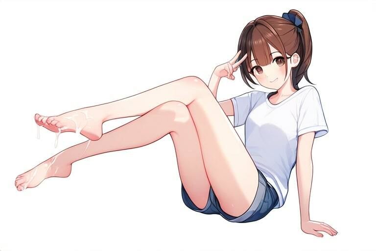 ツインテ小悪魔後輩に踏んでいただく〜こら逃げるなぁぁっ〜 - サンプル画像 8