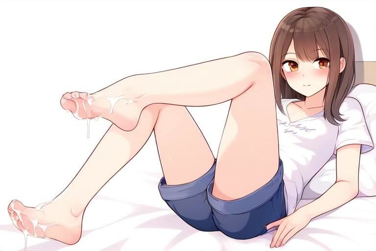 ポニテ女子と足コキ〜爽やかなエッチしたい〜 - サンプル画像 1