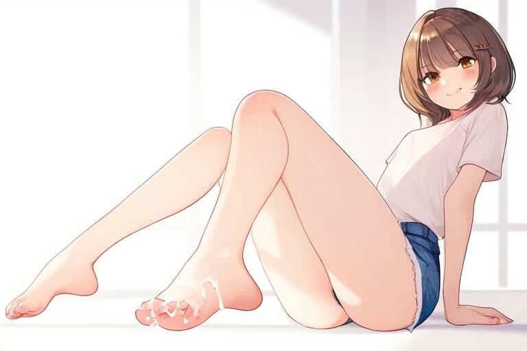ポニテ女子と足コキ〜爽やかなエッチしたい〜 - サンプル画像 3