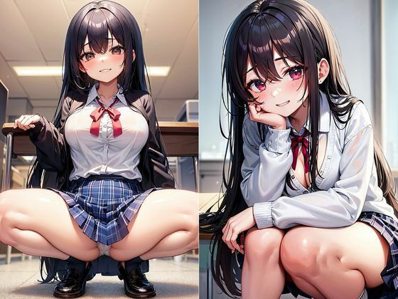 隣の席のエロい特権 - サンプル画像 2
