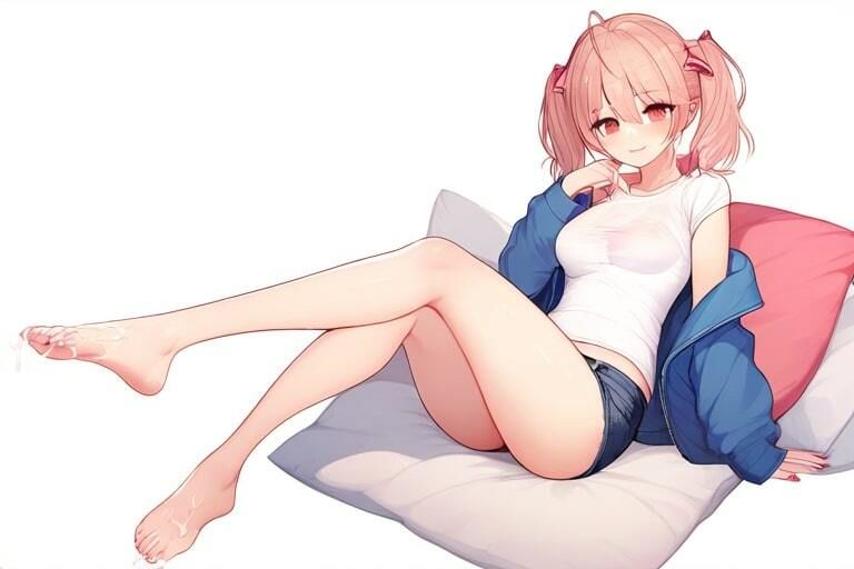 気持ちいいことが好きな女の子〜足コキと本気エッチ〜 - サンプル画像 1