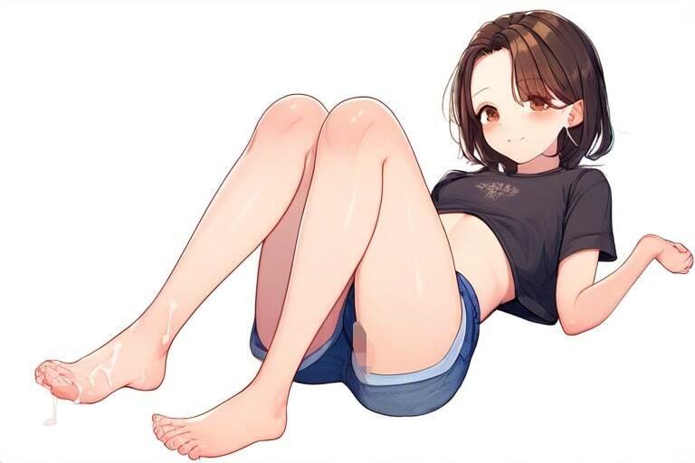 気持ちいいことが好きな女の子〜足コキと本気エッチ〜 - サンプル画像 2