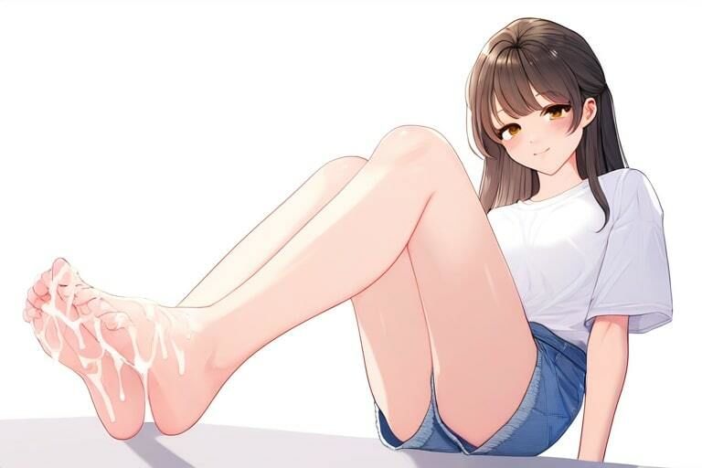気持ちいいことが好きな女の子〜足コキと本気エッチ〜 - サンプル画像 9