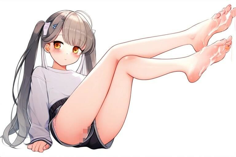 足コキでイキまくる女の子〜触れなくても絶頂〜 - サンプル画像 2