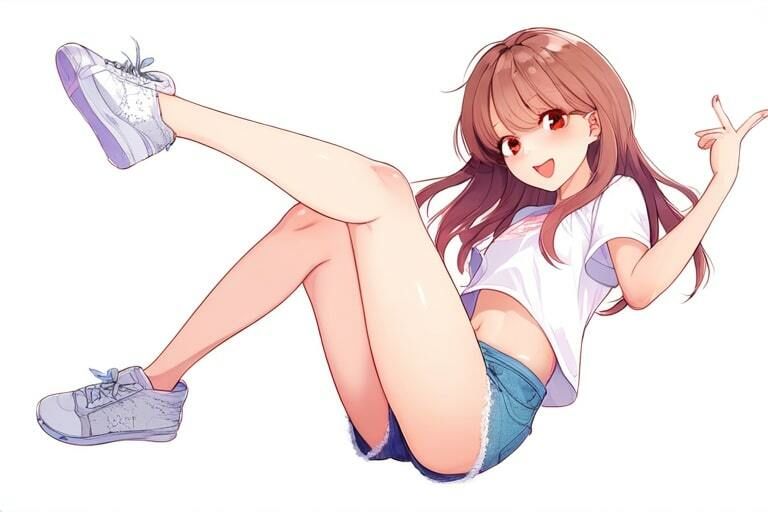 足コキでイキまくる女の子〜触れなくても絶頂〜 - サンプル画像 4