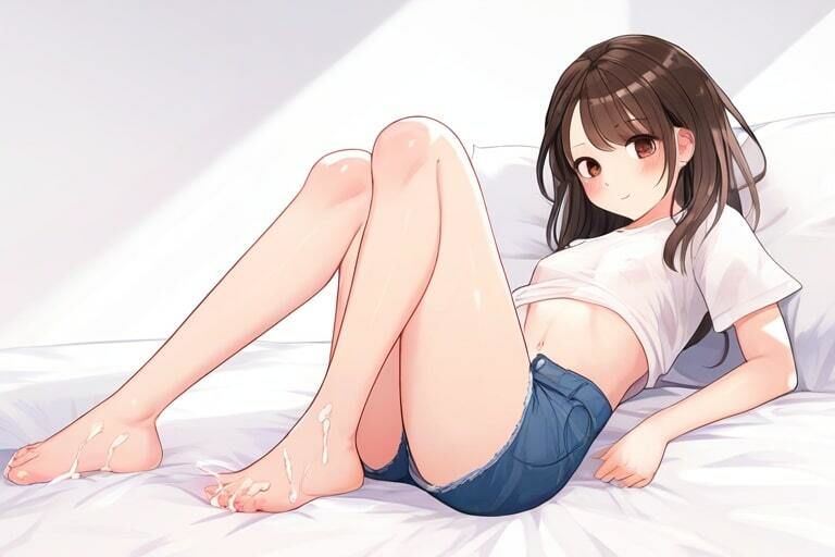 足コキでイキまくる女の子〜触れなくても絶頂〜 - サンプル画像 7