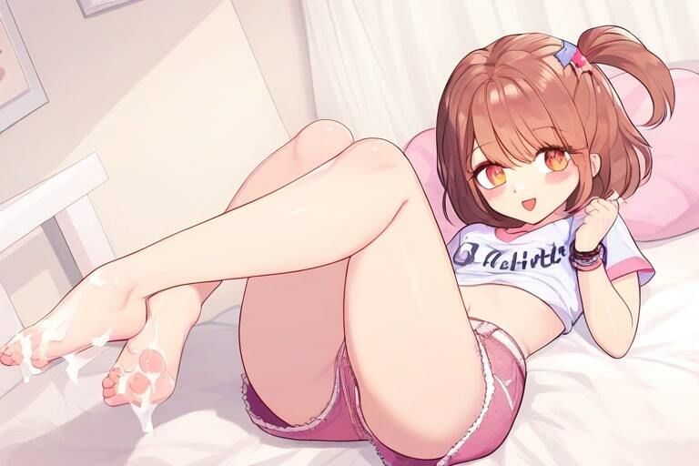足コキでイキまくる女の子〜触れなくても絶頂〜 - サンプル画像 8