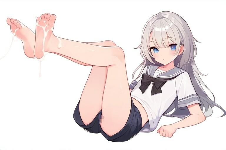 真面目な女の子はドスケベ〜足でも手でも〜 - サンプル画像 5