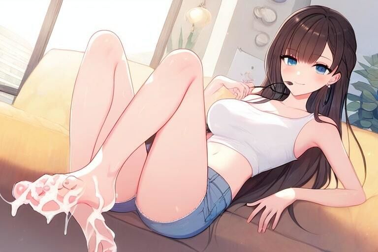 真面目な女の子はドスケベ〜足でも手でも〜 - サンプル画像 7