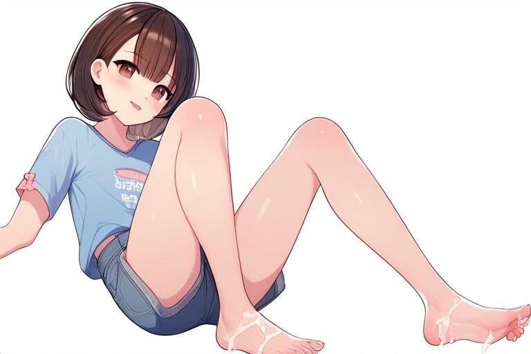 無表情な子とシコシコする〜足コキと本番なしエッチ〜 - サンプル画像 2