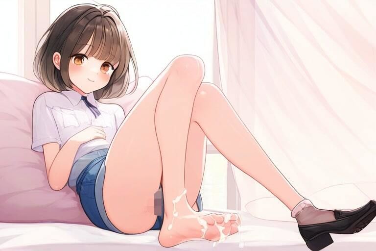 無表情な子とシコシコする〜足コキと本番なしエッチ〜 - サンプル画像 6