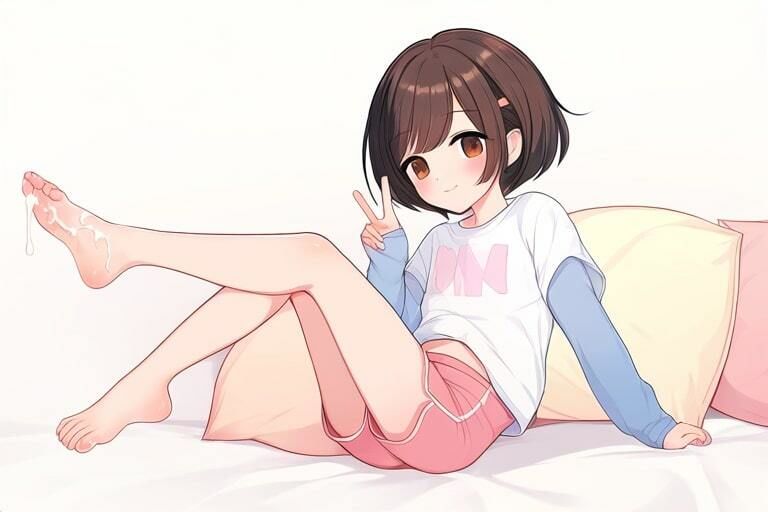 おせっせ好きな女の子〜気持ちいい足コキ〜 - サンプル画像 9