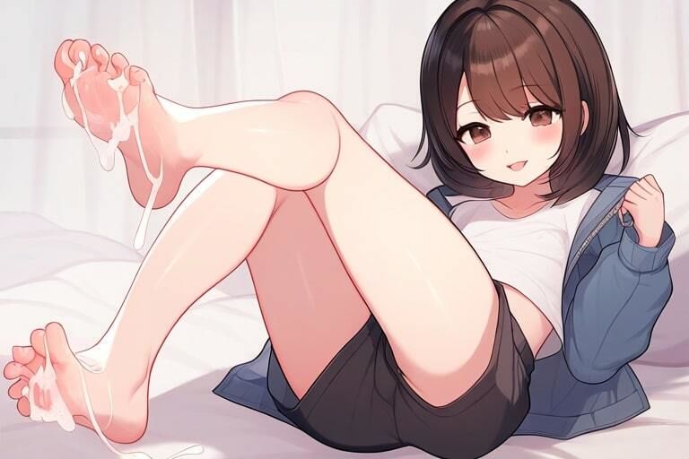 おせっせ好きな女の子〜気持ちいい足コキ〜 - サンプル画像 10