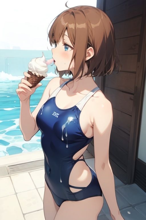 虹かけ誌 ラブライブ！ イラスト集17 高坂雪穂 また白いのを… - サンプル画像 4