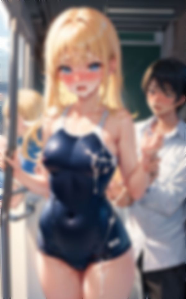 スク水列車VOL.1 - サンプル画像 1