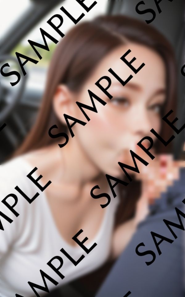車内不倫〜会えば口内射精のお手伝いど淫乱主婦たち - サンプル画像 4
