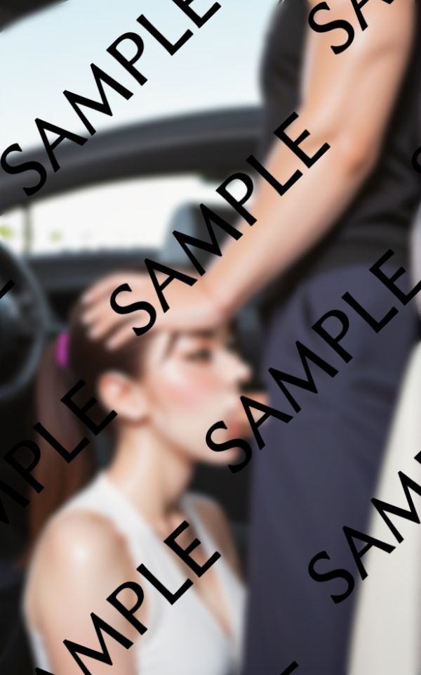 車内不倫〜会えば口内射精のお手伝いど淫乱主婦たち - サンプル画像 5