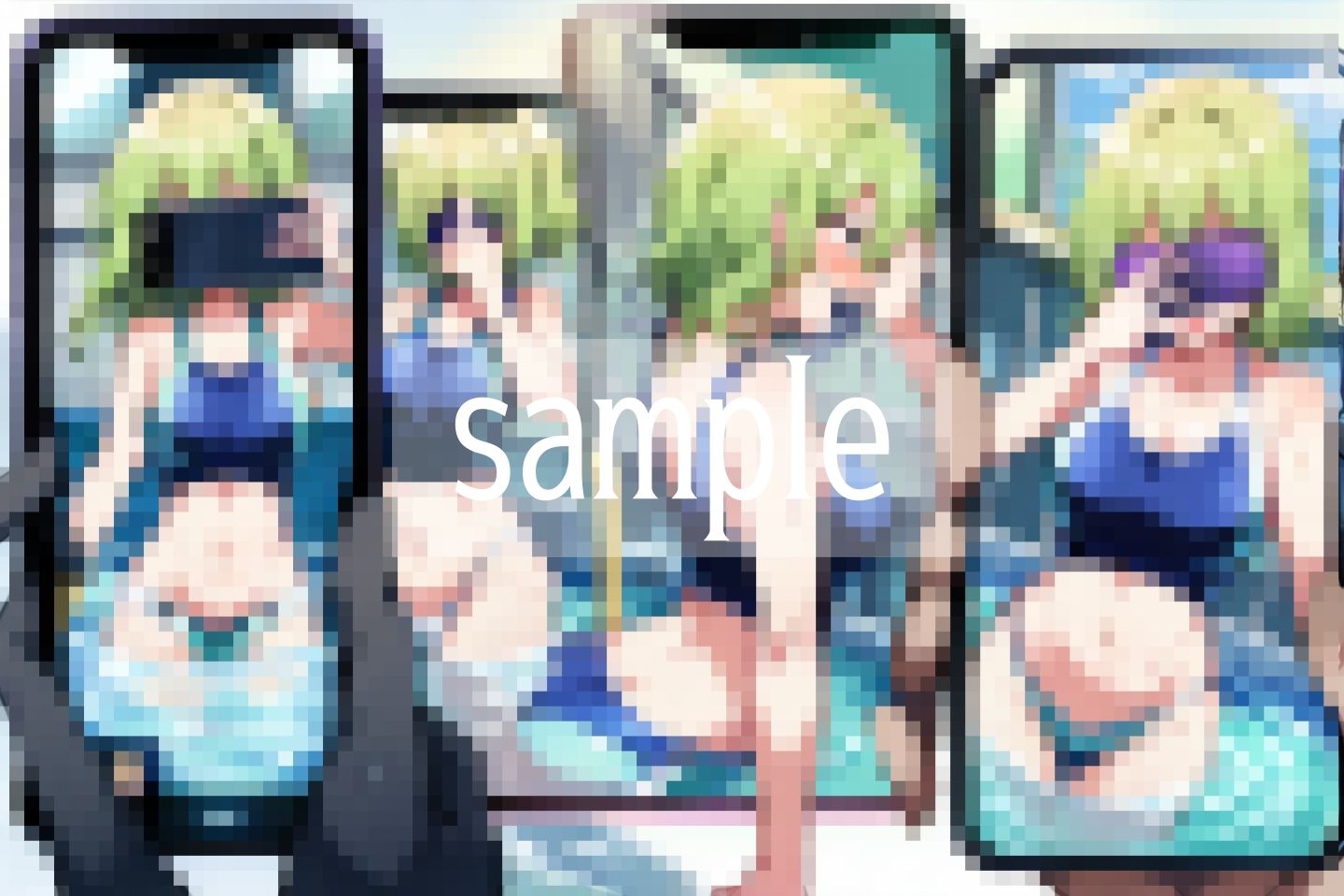 拡散しないで...Hな写真も撮らないでください... - サンプル画像 1