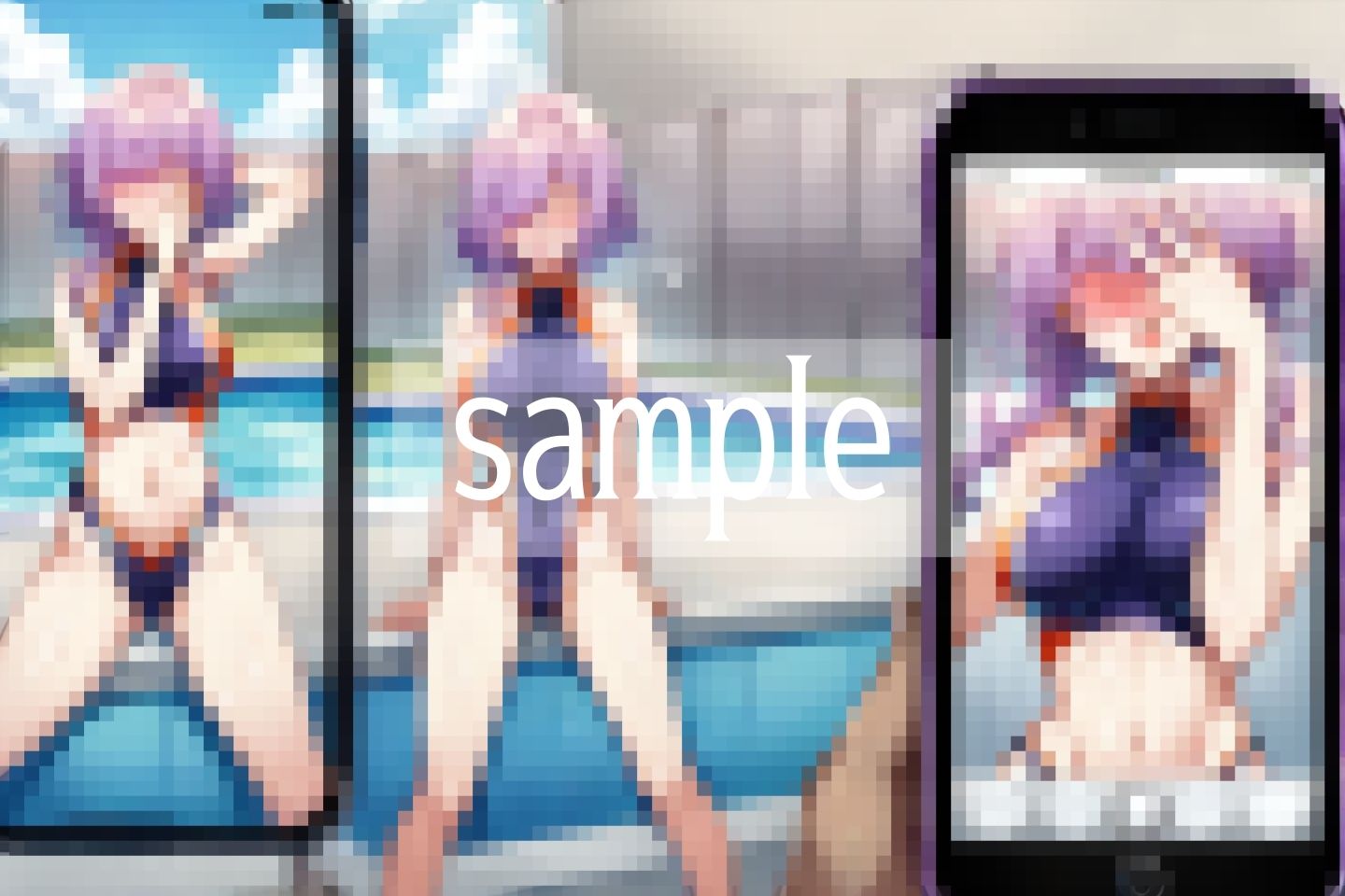 拡散しないで...Hな写真も撮らないでください... - サンプル画像 2