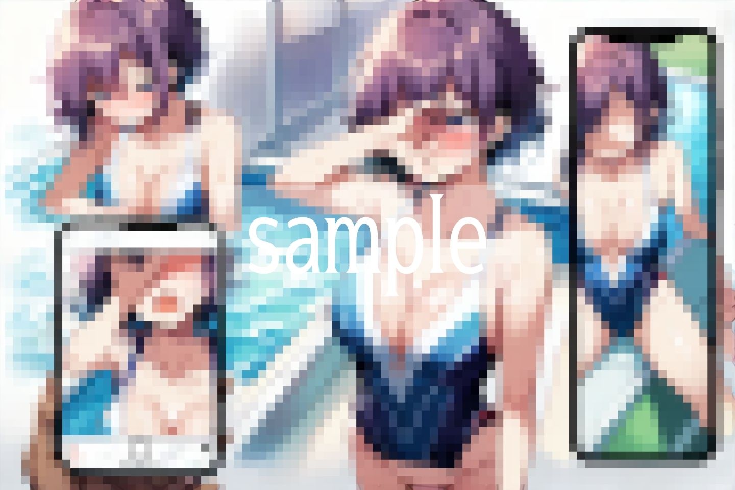 拡散しないで...Hな写真も撮らないでください... - サンプル画像 8