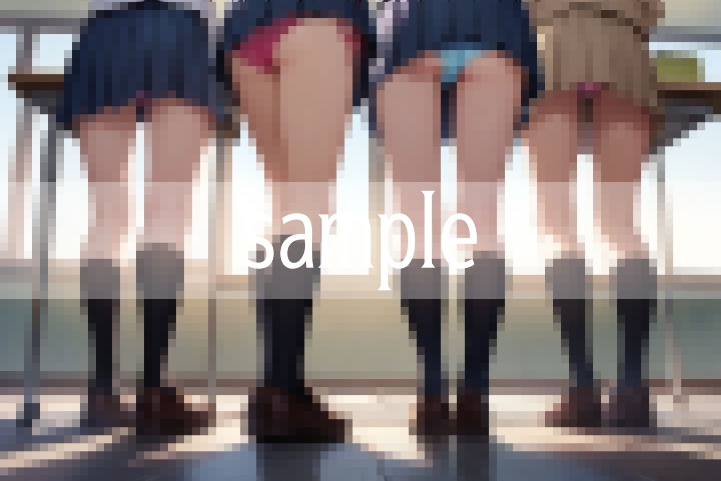床になりたい...なぜかって？パンツが見たいから - サンプル画像 3