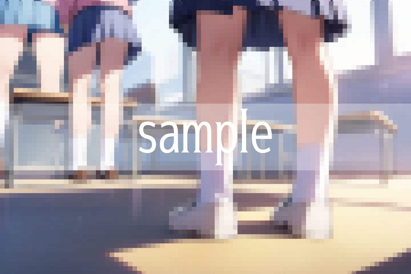 床になりたい...なぜかって？パンツが見たいから - サンプル画像 6