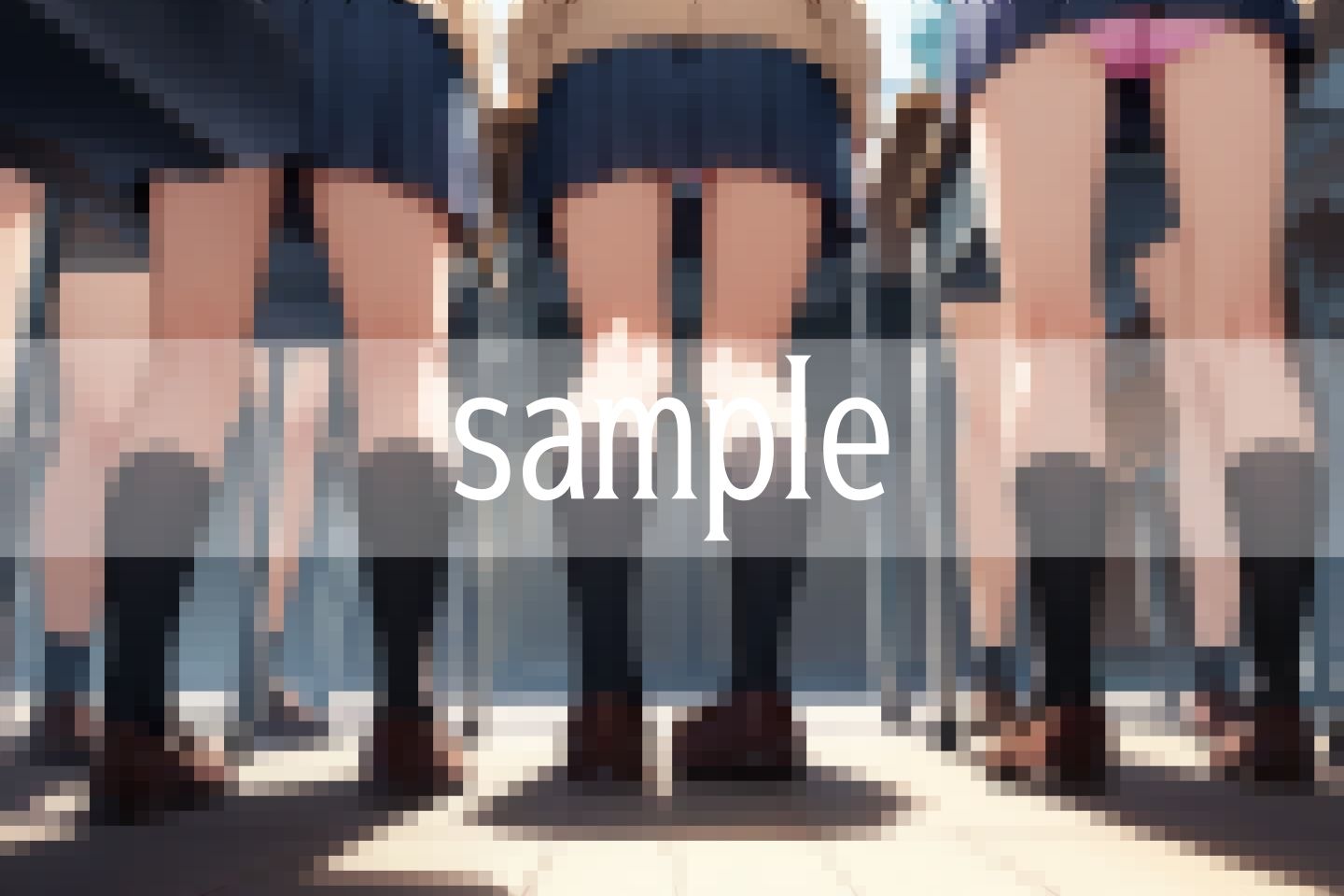 床になりたい...なぜかって？パンツが見たいから - サンプル画像 7