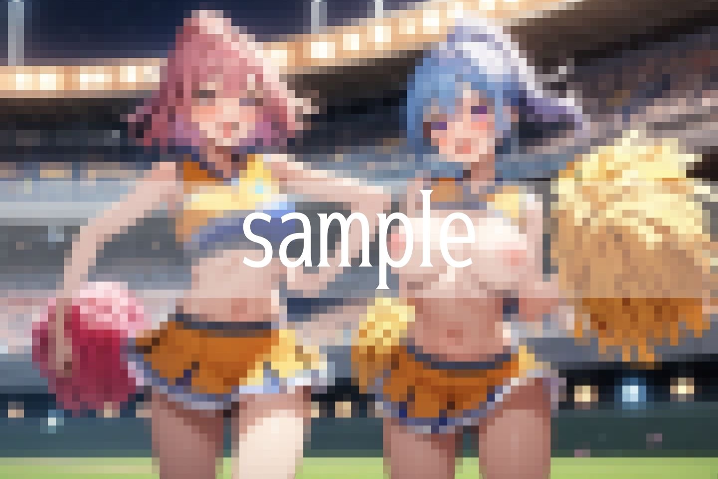 応援...勇気あれば...おっぱいも出せるよ！ - サンプル画像 1