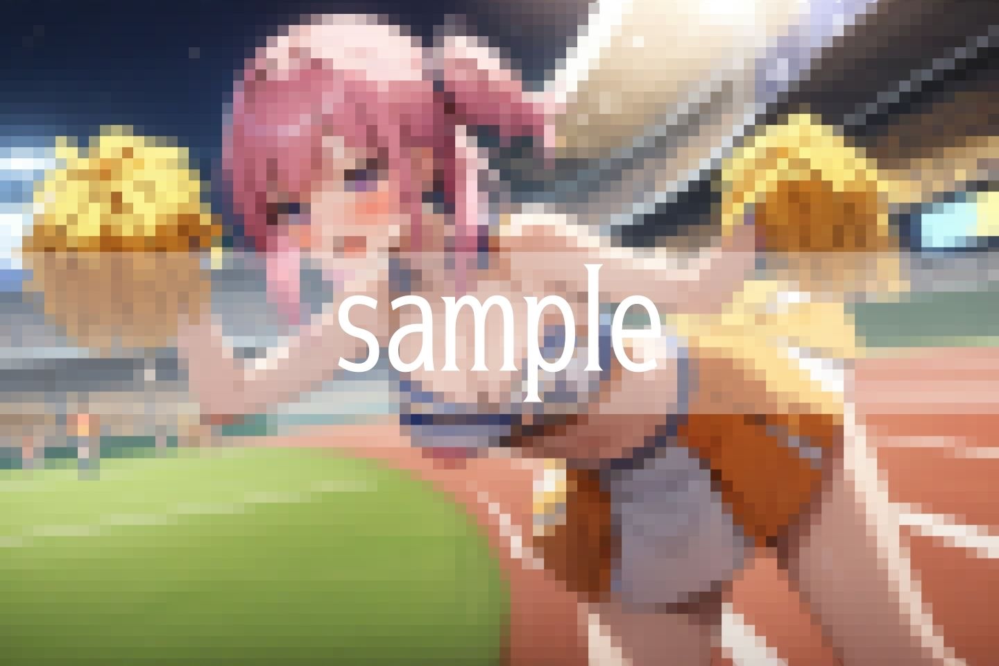 応援...勇気あれば...おっぱいも出せるよ！ - サンプル画像 4