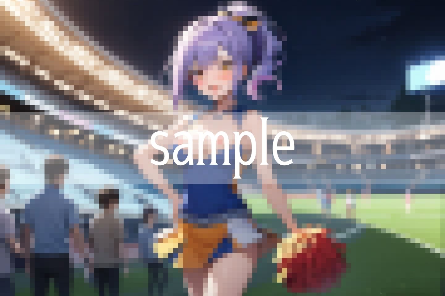 応援...勇気あれば...おっぱいも出せるよ！ - サンプル画像 6
