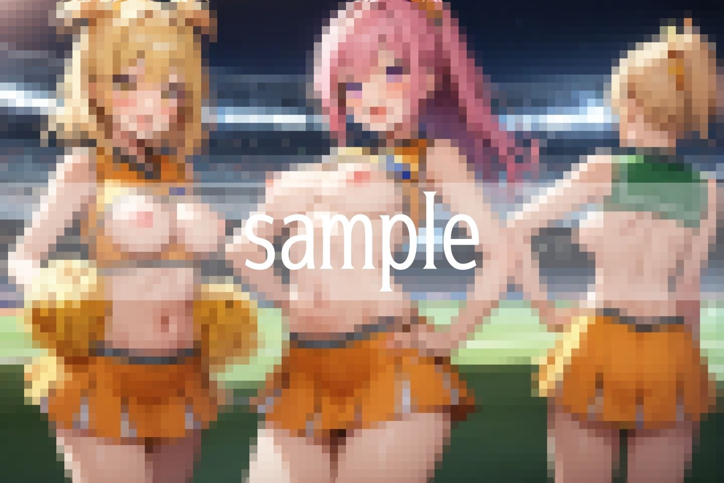 応援...勇気あれば...おっぱいも出せるよ！ - サンプル画像 7