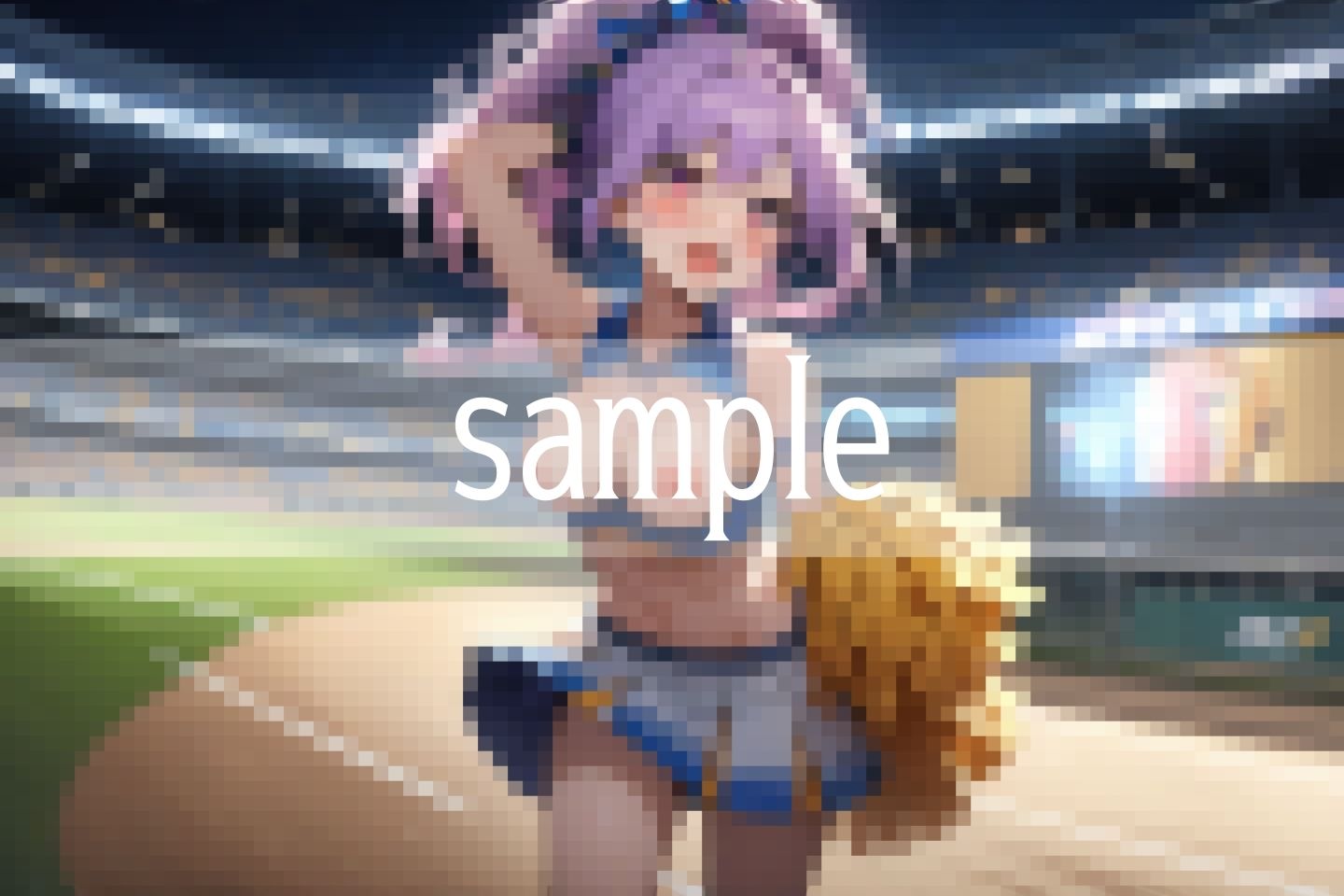 応援Lv99...おっぱいで勇気を元気を...！ - サンプル画像 7