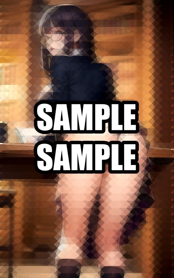 チラ見えしちゃう知的美女 - サンプル画像 2