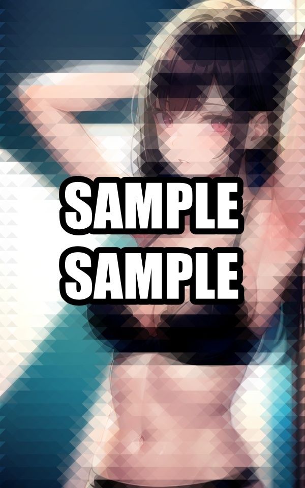 わき見せランジェリー美女イラスト集 - サンプル画像 1