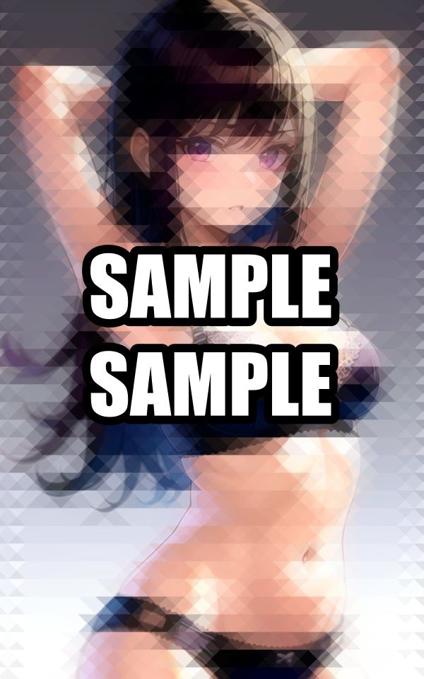 わき見せランジェリー美女イラスト集 - サンプル画像 2