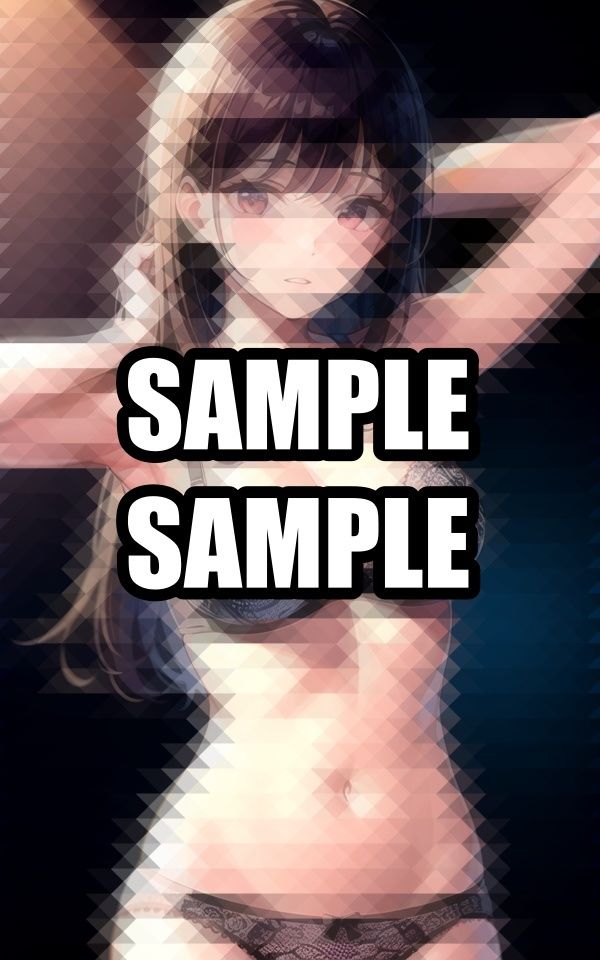 わき見せランジェリー美女イラスト集 - サンプル画像 3