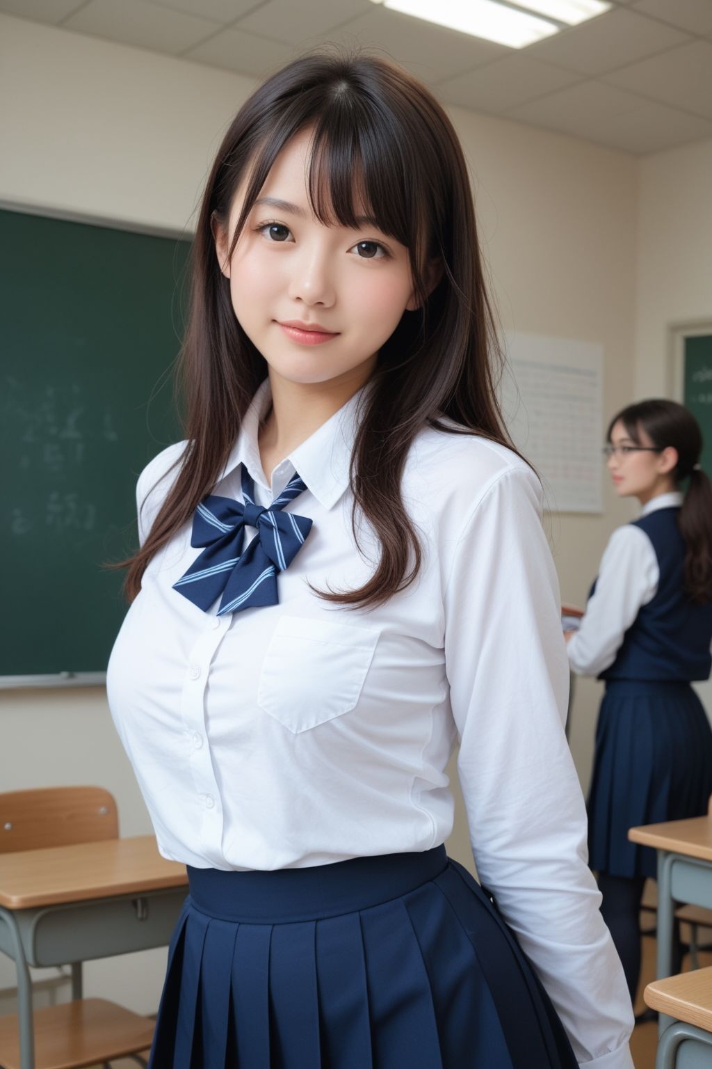 陰キャ同士で付き合ってみたら彼女がドスケベ淫乱巨乳女子だと発覚してえちえちschoolライフが始まった件 - サンプル画像 1