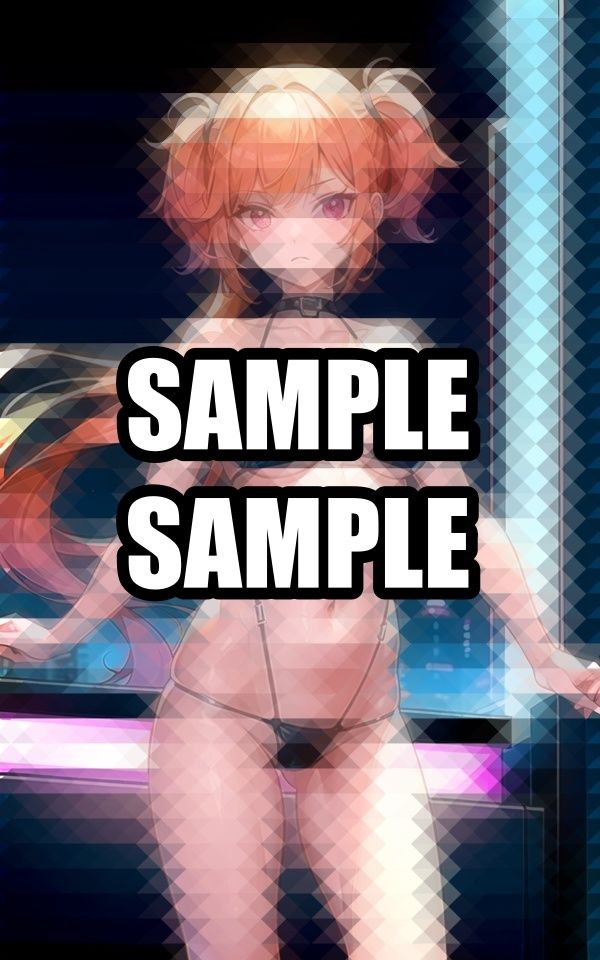 エナメル水着を着こなす美女イラスト集 - サンプル画像 4