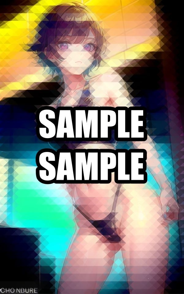 エナメル水着を着こなす美女イラスト集 - サンプル画像 7