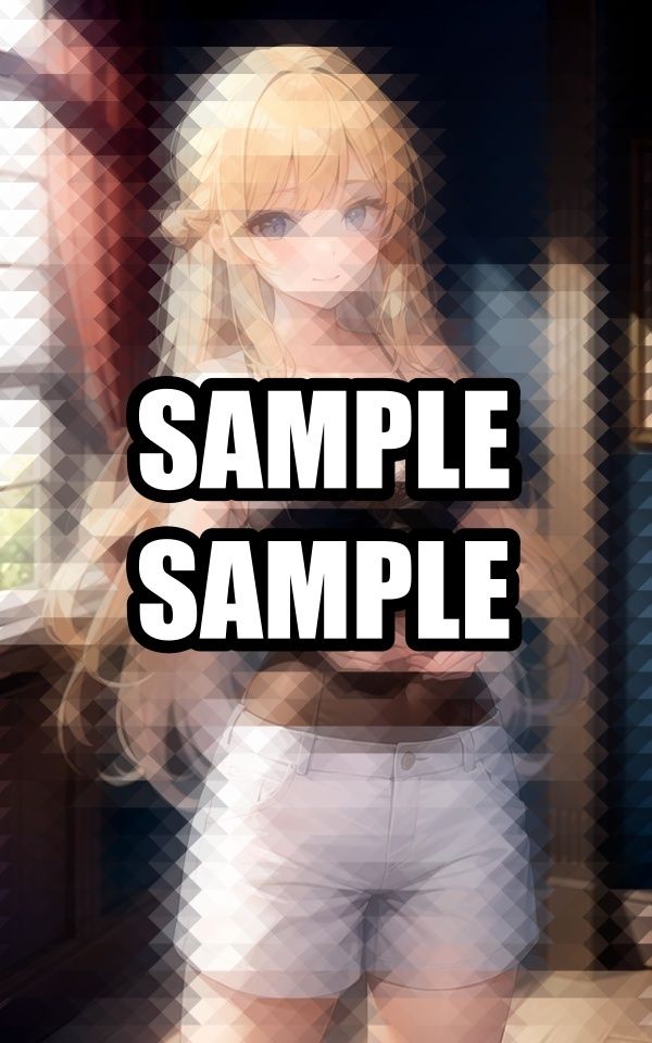 涼しげなキャミソール美女イラスト集 - サンプル画像 1