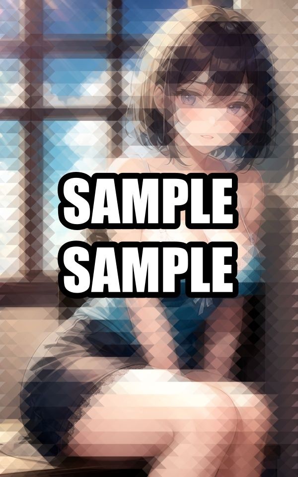 涼しげなキャミソール美女イラスト集 - サンプル画像 5