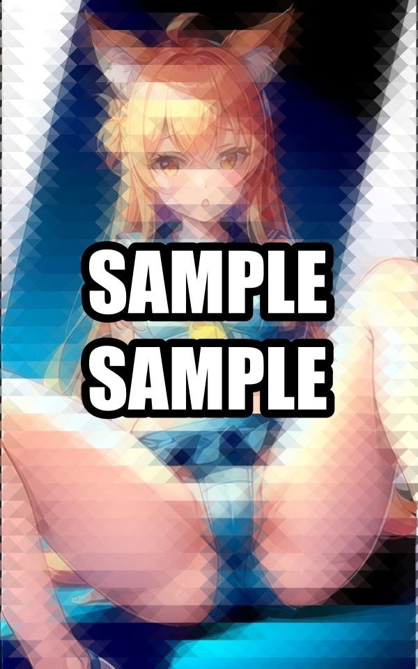 制服コスプレのケモミミ美女 - サンプル画像 7