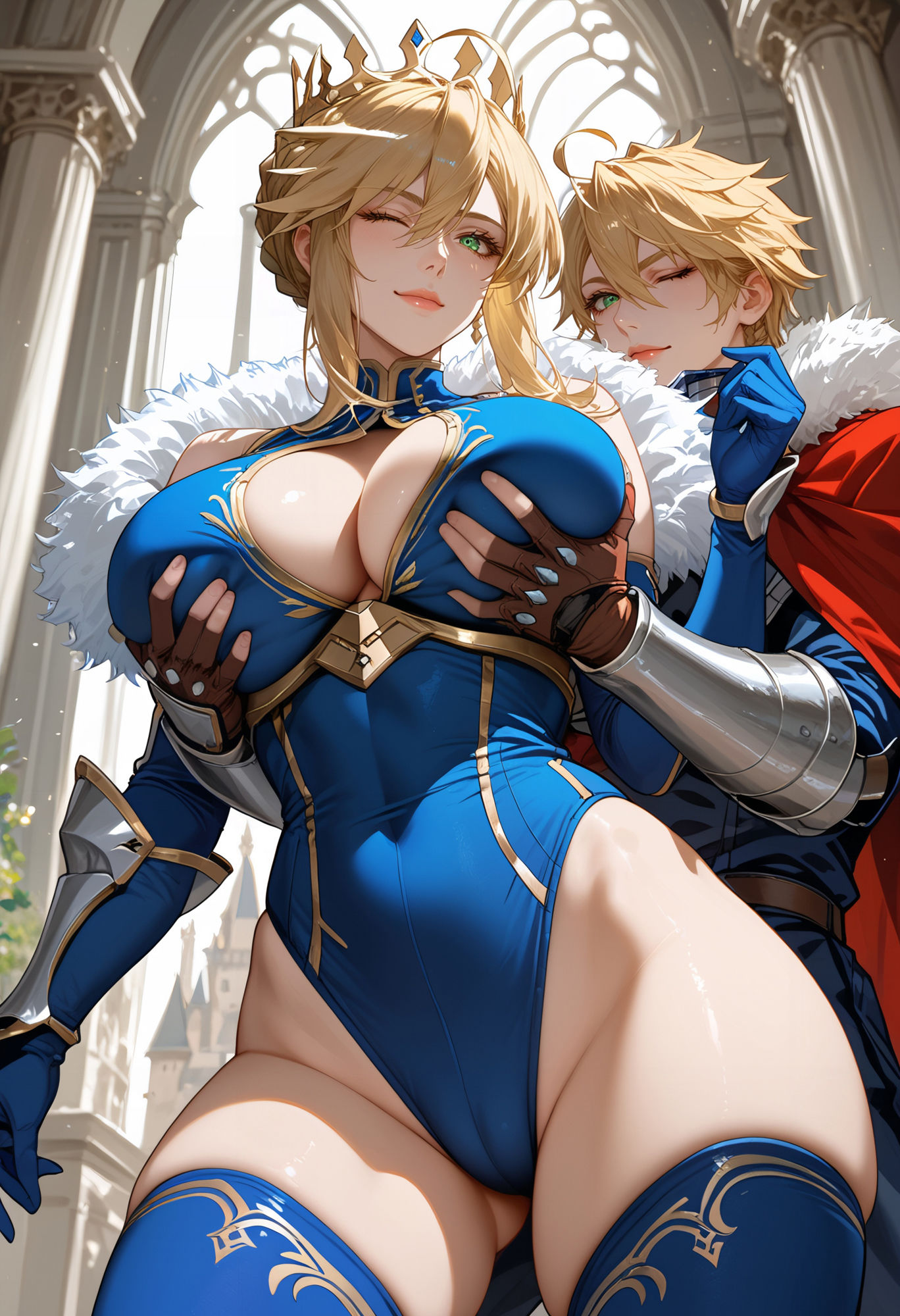 いっぱいおっぱい乳王が抱かれるCG集158枚 4K - サンプル画像 1