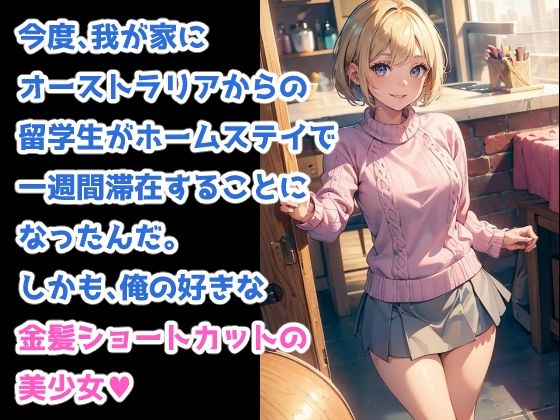 ヒミツのホームステイ -留学生に大量中出しの一週間- - サンプル画像 1